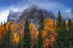 lake, mountain, reflection, autumn, fall, foliage, alps, dolomites, mirror, italy, 2025, photo
