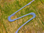 Mountain Road Aerial Photo road, roadshot, aerial, drone, north, mountains, highlands, faroe islands, 2025, The Great North, photo
