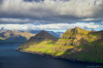 Mountains of the Faroe Islands Photo fjord, bay, mountains, ocean, north, arctic, golden hour, fishing, faroe islands, 2025, The Great North, photo