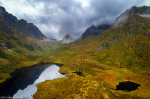 Mystical Myrland Photo aerial, drone, lofoten, mountains, lakes, storm, mood, wilderness, norway, 2024, The Great North, photo