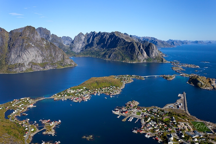lofoten, reine, norway, mountain, ocean, coast, fjord, photo
