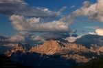 sunset, passo, dolomites, mountain, summer, italy, 2011, Italy, photo