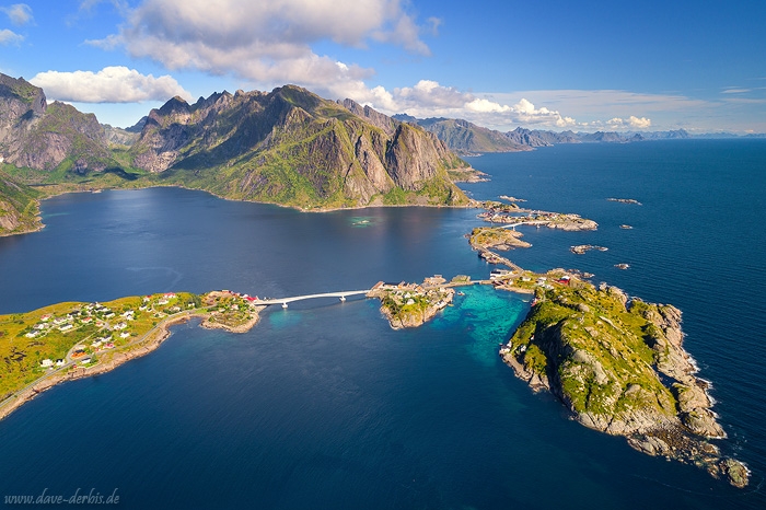 lofoten, reine, norway, mountain, fjord, drone, aerial, ocean, coast, arctic, 2017, photo