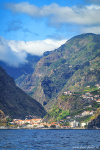 mountains, village, coast, island, rugged, peak, fishing, madeira, 2024, photo