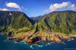 drone, volcanic, ocean, cliff, mountains, coast, aerial, madeira, 2024, photo