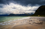Vinjestranda Storm Photo storm, beach, lofoten, north, arctic, coast, mountains, hut, cabin, norway, 2024, The Great North, photo
