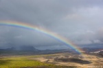 rainbow, volcano, fog, steam, iceland, 2016, Iceland, photo