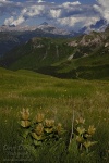mountain, dolomites, storm, hiking, clouds, trail, 2011, italy, photo