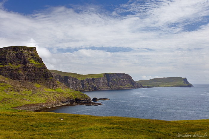bay, coast, cliffs, ocean, mountain, rugged, remote, skye, scotland, 2014, photo