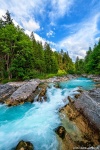waterfall, creek, mountains, forest, bavaria, germany, 2021, photo