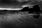 atlantic, bnw, coast, beach, ocean, stone, rugged, wild, cliff, portugal, 2012, Portugal, photo