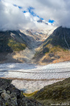 glacier, mountains, alps, valley, summer, switzerland, 2023, photo